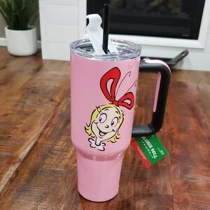 Pink Tumbler with Dr. Seuss  Character NWT